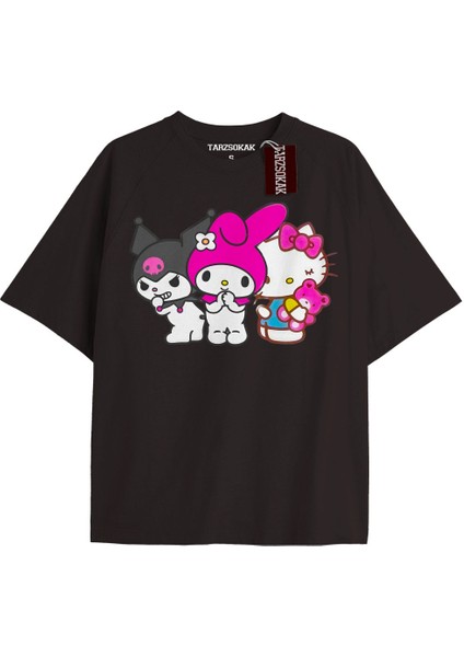 Y2K Anime Harajuku Kuromi Gotik