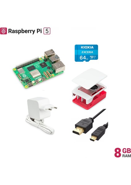 Raspberry Pi 5 - 8gb (Mini Set)