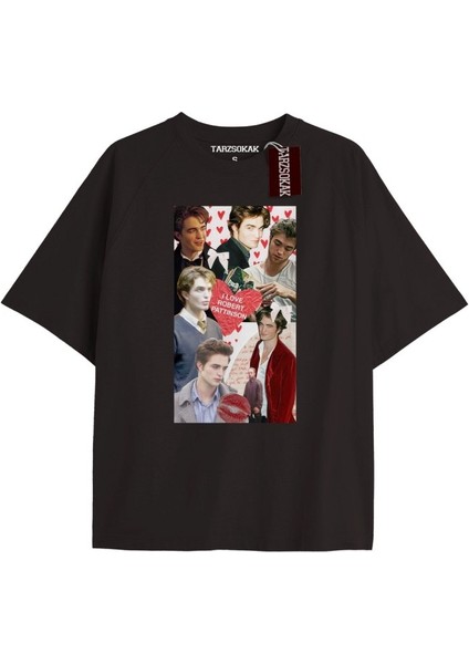 Y2K Twilight Team I Love My Boyfriend Tshirt Kod-Edward