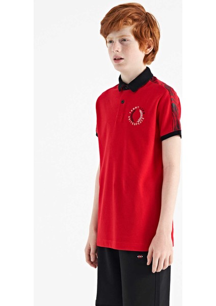 T13EÇ-11166_01 Erkek Çocuk T-Shirt Polo Yaka fiyatları