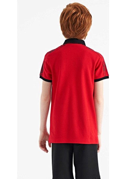 T13EÇ-11166_01 Erkek Çocuk T-Shirt Polo Yaka fırsatları