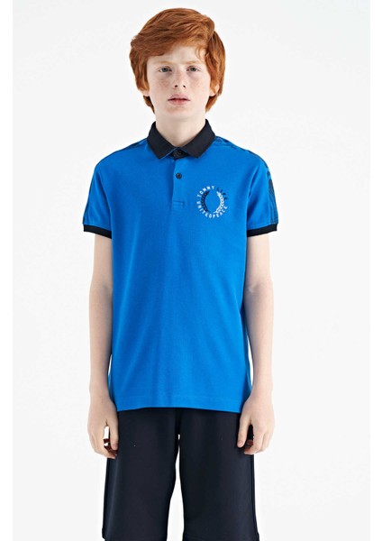 T13EÇ-11166_01 Erkek Çocuk T-Shirt Polo Yaka