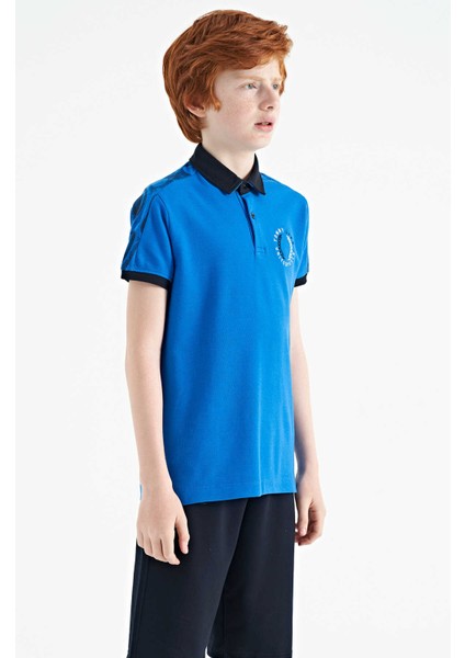 T13EÇ-11166_01 Erkek Çocuk T-Shirt Polo Yaka modelleri