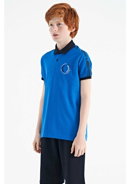 T13EÇ-11166_01 Erkek Çocuk T-Shirt Polo Yaka fırsatları