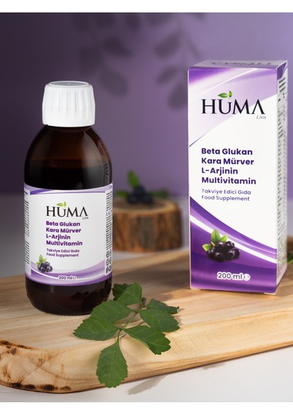 Beta Glukan Kara Mürver L-Arjinin Multivitamin 200 ml