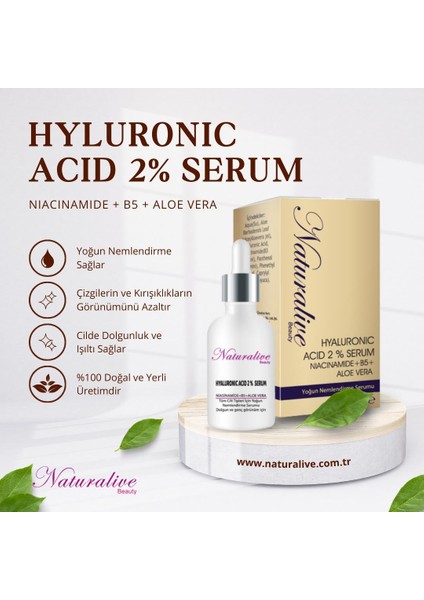 Hyaluronıc Acid 2% Serum 30 ml indirimleri