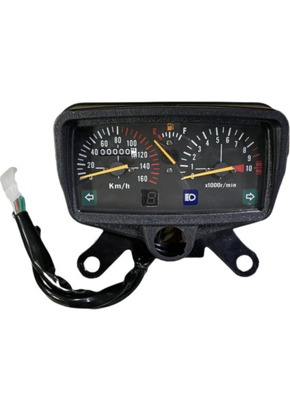 Cg [dijital Devir Saati Telli] [160 Km] Benzin ve Vites Göstergeli Kilometre Saati