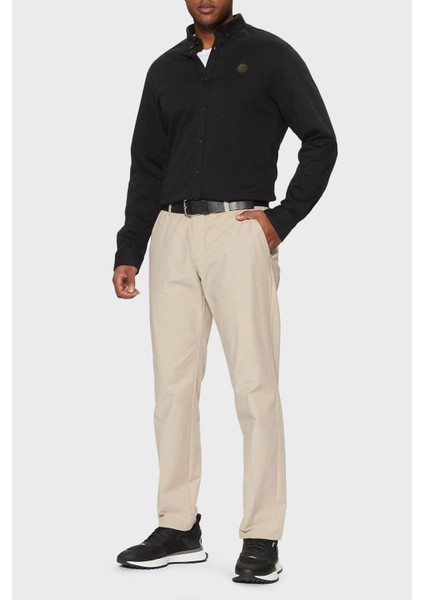 Pamuk Regular Fit Düğmeli Yaka Logolu Gömlek Erkek Gömlek 50533163 403 modelleri