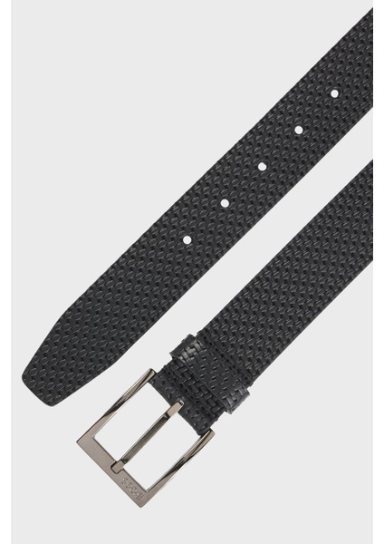 Logolu Dokuma Deri Kemer Erkek Kemer 50542683 001 modelleri