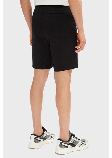 Logolu Streç Pamuklu Regular Fit Normal Bel Short Erkek Short 50537199 001