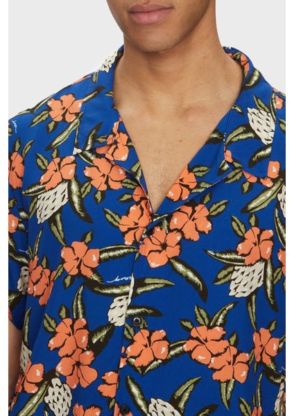 Desenli Regular Fit Kısa Kollu Gömlek Erkek Gömlek 50535793 427 fırsatları