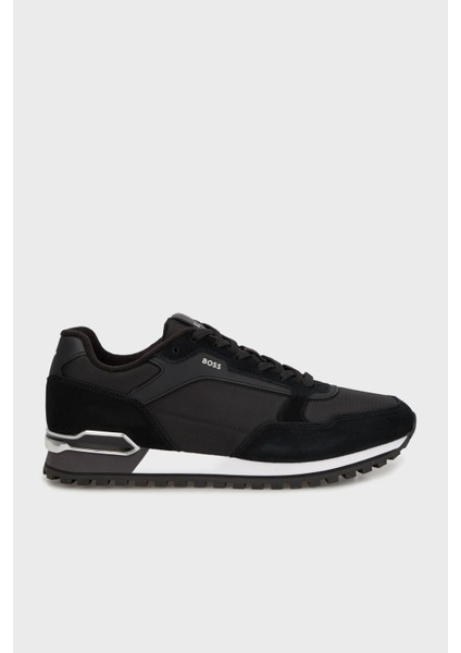 Logolu Süet Detaylı Sneaker Ayakkabı Erkek Ayakkabı 50523221 004