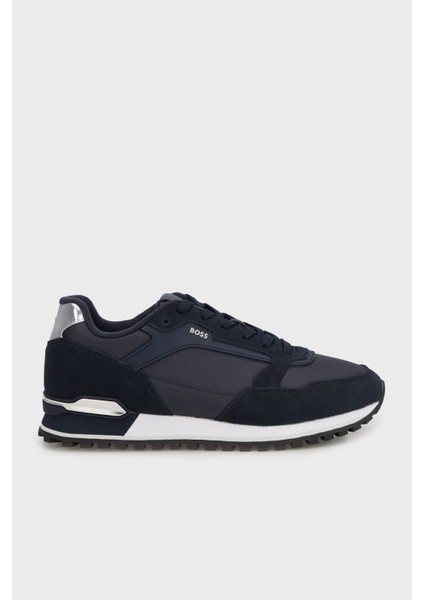 Logolu Süet Detaylı Sneaker Ayakkabı Erkek Ayakkabı 50523221 410