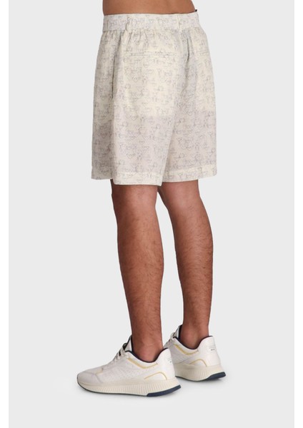 Comfort Fit Lastikli Bel Kartal Logolu Bermuda Short Erkek Short EM001846 AF15260 MB046 modelleri