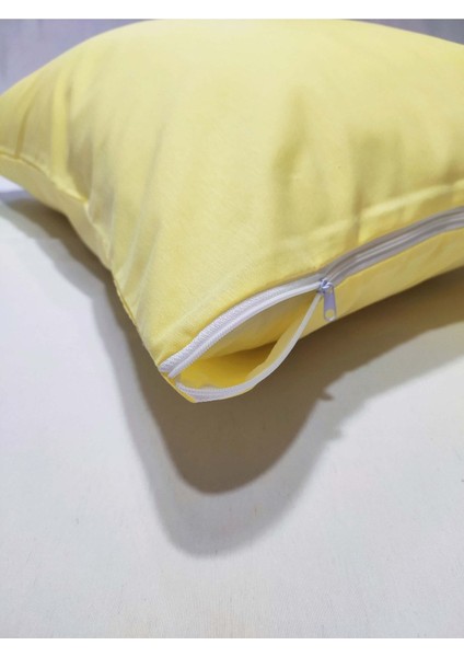 güllüce ev tekstili Yastık Kılıfı (2ADET) 50x70 cm yk-sarı