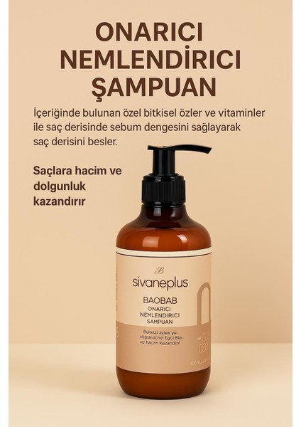 Nemlendirici Şampuan 500 ml