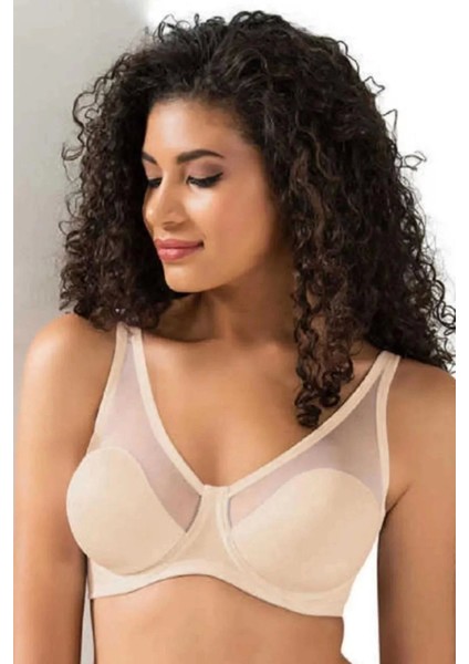 Tül Kaplı Soft B Cup Sütyen