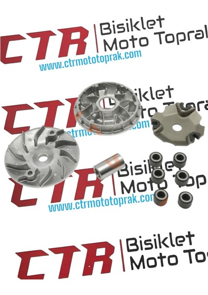 Ön Debriyaj Komple - Honda Dıo - Actıva 125 (Ön Varyetör Komple Dio) Yüksek Kalite