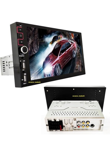 9 Inç Büyük Ekran Double Teyp (Şahın Tofaş Model) + 4 LED Gece Görüşlü Geri Vites Kamera Ikisi Bir Arada fiyatları