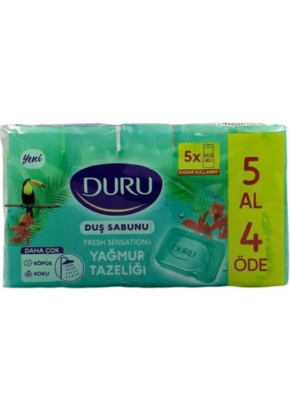 Duş Sabunu Kalıp Sabun Fresh 5 Al 4 Öde