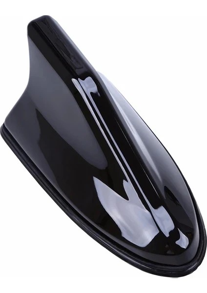 Seat Rapid Uyumlu Siyah Silikon Tabanlı Shark Köpekbalığı Balina Tavan Anteni