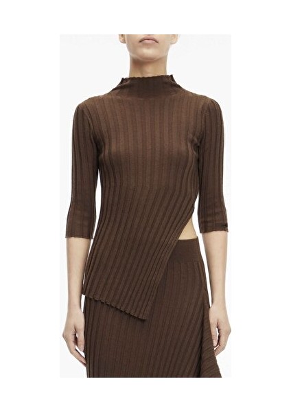 Asymmetrıc Knıt Sweater modelleri