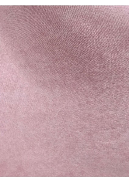 Ada Fonluk Gül Kurusu Tek Kanat 1/3 Sık Pile - Her Odaya Uygun Lüks Fon Perde