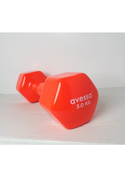 3 kg Vinil Dambıl Pvc 2 Adet