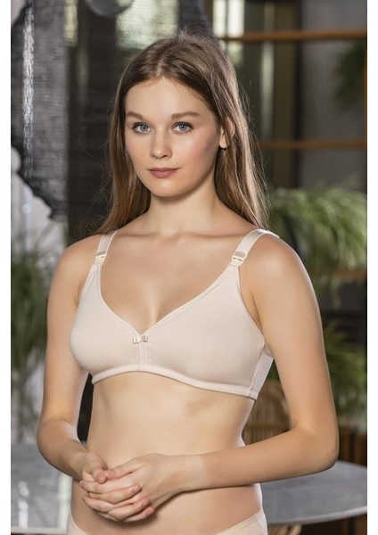 Pamuklu Emzirme Sütyeni Ten (BRF1080)