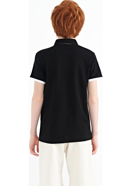T11EÇ-11085_01 Erkek Çocuk T-Shirt Polo Yaka fırsatları