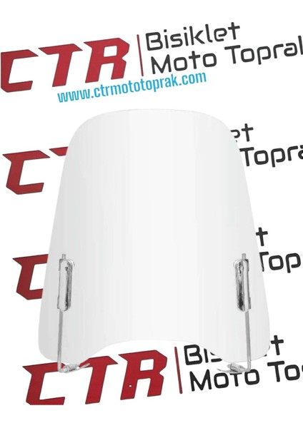 Cup-Scooter-Cg Tüm Modeller Uyumlu Cam Sperlik Kalınlık 3mm Kalite Yüksek Perfonmans