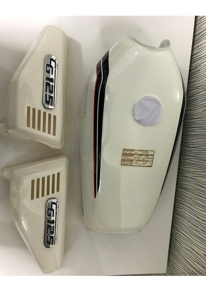 Gül Motorsiklet Cg Benzin Deposu Yan Kapaklı