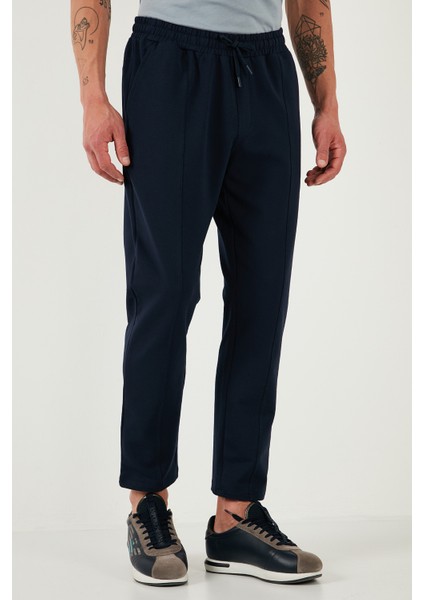 Pamuklu Regular Fit Yüksek Bel Düz Paça Çimalı Jogger Pantolon Erkek Pantolon 5908058 fiyatları