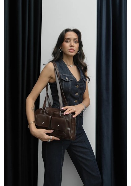 Cherie Kahverengi Omuz Çantası fiyatları