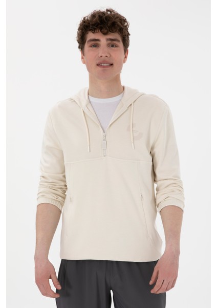 Erkek Krem Sweatshirt 50290860-VR071