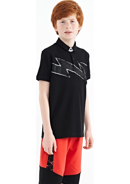 T13EÇ-11154_01 Erkek Çocuk T-Shirt Polo Yaka modelleri