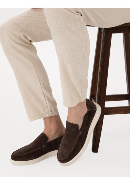 Erkek Kahverengi Eva Taban Loafer 50304606-VR052 fiyatları