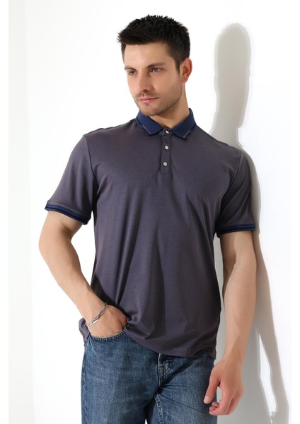 Erkek Çıt Çıt Detaylı Pamuklu Polo Yaka T-Shirt fırsatları