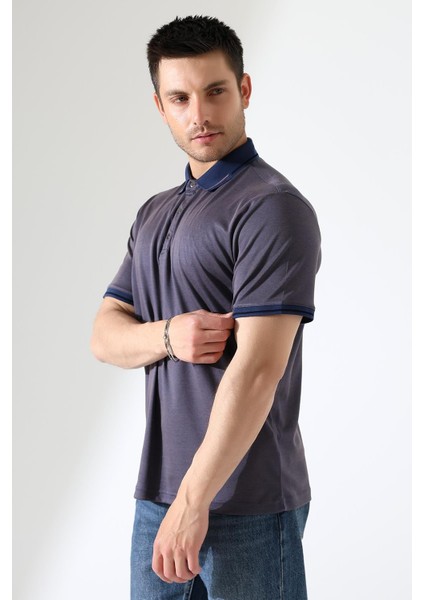 Erkek Çıt Çıt Detaylı Pamuklu Polo Yaka T-Shirt indirimleri