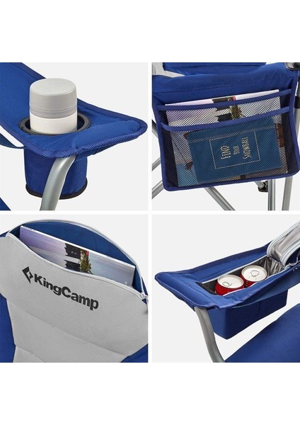 King Camp Kıngcamp Deluxe Sandalye (Mavı/grı) modelleri