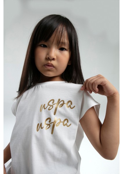 Kız Çocuk Beyaz Pijama Takım 50312427-VR013