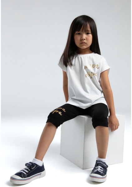 Kız Çocuk Beyaz Pijama Takım 50312427-VR013