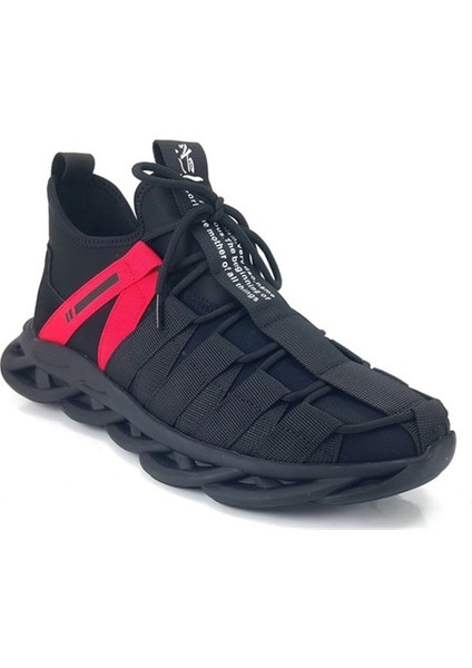 513 Erkek Sneaker Ayakkabı-Siyah