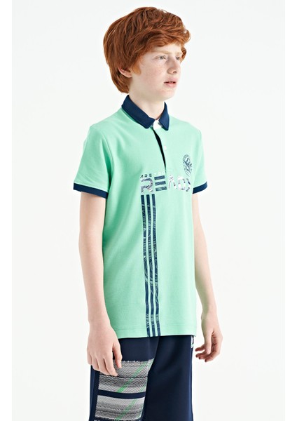 T13EG-11143_01 Erkek Çocuk T-Shirt Polo Yaka modelleri