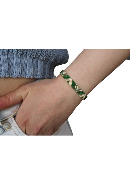 Renkli Miyuki Boncuk El Yapımı Bileklik Ayarlanabilir, Kadın Bileklik Model-07 modelleri