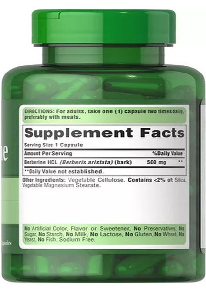 Pride Berberine 500 Mg, 60 Caps fiyatları