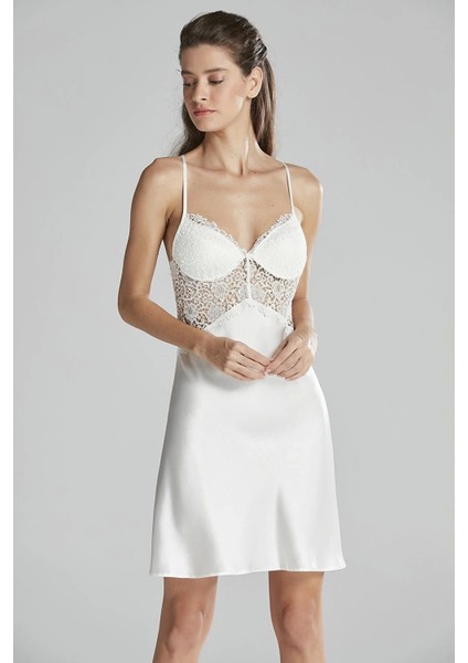 Pierre Cardin 6625 Kısa Gecelikli 6'lı Ipek Set