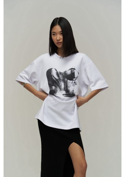 Tarzsokak Corset Beyaz Oversize fırsatları