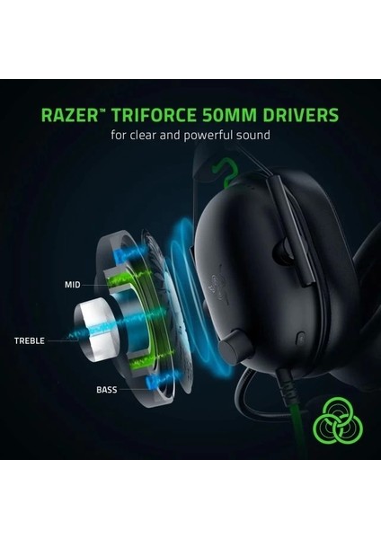 Blackshark V2 x Gaming Kulaklık Black USB Pc Headset