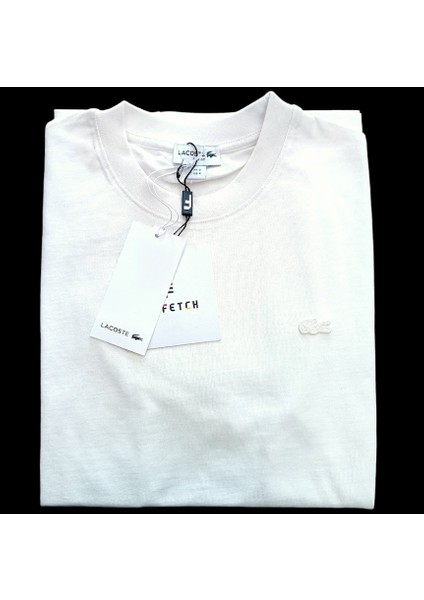 Erkek Regülar Fit Bisiklet Yaka Beyaz T-Shirt